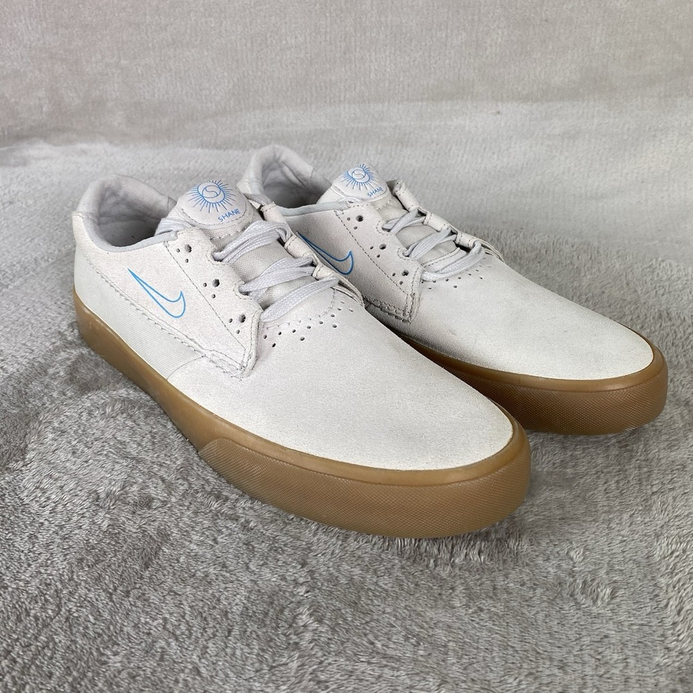 Nike Shane SB Mens Sneaker Shoes Size 10 ~ 9.5 White Skate **MISMATCH** NEW